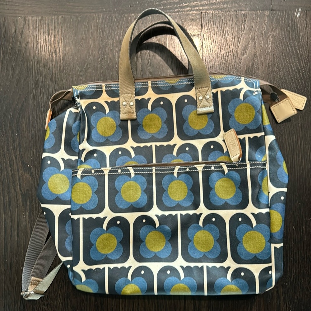 Orla Kiely backpack/tote